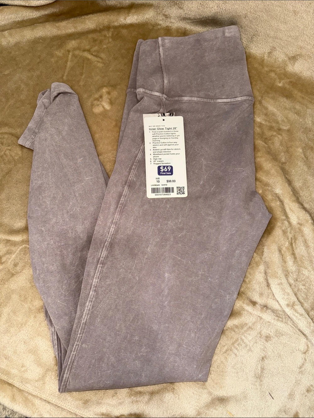 lululemon athletica High-Rise Jeggings in Dusty Lavender Wash
